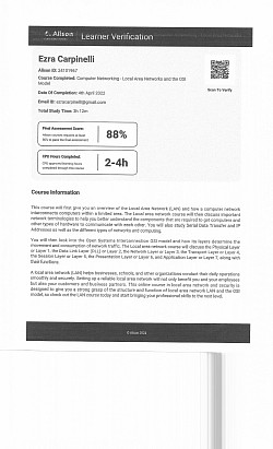 COMPUTER NETWORKING CREDENTIAL ID 1442-24101967